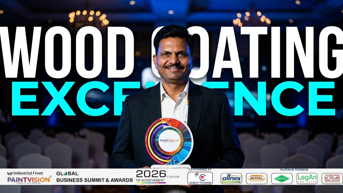 Wood coating excellence award at the Paintvision Global Business Summit 2026